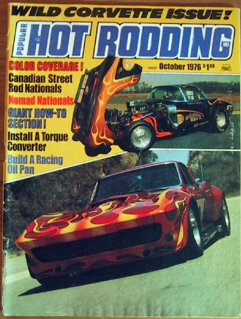 Popular Hot Rodding 1976 Oct Corvette Special Gassers 1970 1979